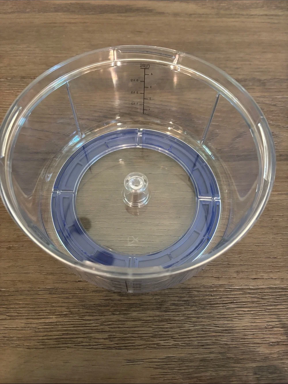 Tupperware Manual Food Chopper Blue New